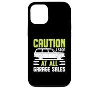 Attention : Je m'arrête à All Garage Sales Wagon Coque pour iPhone 12/12 Pro