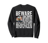 Attention, Je Monte à Cheval, ne Soyez Pas Un problème ! Amoureux des Chevaux Sweatshirt