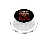 Attention, Je Peux Commencer spontanément à Parler de Tigres PopSockets PopGrip pour MagSafe
