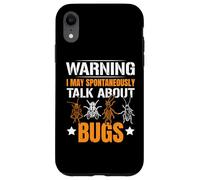 Attention : Je Peux Parler spontanément d'entomologie des Insectes Coque pour iPhone XR