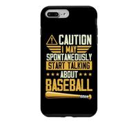 Attention, Je Peux spontanément Commencer à Parler de Baseball Coque pour iPhone 7 Plus/8 Plus