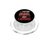 Attention, Je Peux spontanément Commencer à Parler de coccinelles PopSockets PopGrip pour MagSafe