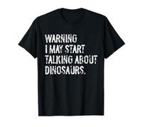 Attention, je pourrais commencer à parler de paléontologie des dinosaures T-Shirt