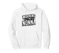 Attention Je suis Nonna Mamie Sarcastique Avertissement Sweat à Capuche