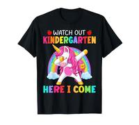 Attention, Kindergarten Here I Come Unicorn Back to School T-Shirt