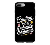 Attention : matériau 100% délicat médicalement Fragile Coque pour iPhone 7 Plus/8 Plus
