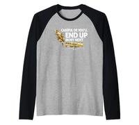 Attention Poème Suivant Humour Créatif Manche Raglan