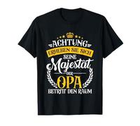 Attention, Sa Majesté le grand-père dit de façon amusante T-Shirt