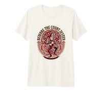 Attention : The Court Jester Renaissance Fair Medieval T-Shirt Haut de Gamme