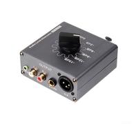 Atténuateur audio réglable, sortie fine de 0 dB à -15 dB, contrôle du volume en six étapes pour Home Cinéma Pro Audio