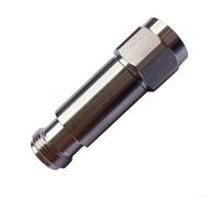 Atténuateur coaxial de type N, gamme de fréquences CC à 3 GHz, puissance 2 W, construction en alliage ternaire plaqué cuivre (2 W 3 DB)