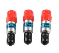 Atténuateur Coaxial RF SMA - JK Male à Female 50Ω 2W 1-30dB, Cuivre Plaqué Tertiaire, 3 Pièces - Performance Stable, Large Bande 6GHz, Connecteur Standard (Pigment)