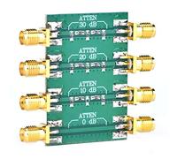 Atténuateur de radiofréquence DC-4.0GHz, impédance système 50Ω, atténuateur Fixe à Double tête Femelle SMA pour équipement électronique