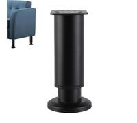 Atténuation des oscillations surfaces inégales - Support intérieur de véhicule à hauteur réglable, colonne d'extension canapé nivellement antidérapante, poteau en fer avec revêtement poudre noire | Pi