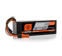 Spektrum Batterie LiPo Intelligente 14,8 V 5000 mAh 4S 100C - Batterie LiPo Intelligente : IC5, SPMX50004S100H5