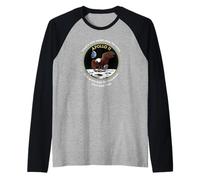 Atterrissage sur la Lune en Un Petit Pas d'Apollo 11 de la NASA Manche Raglan