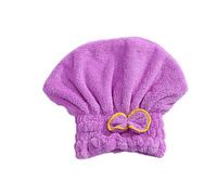 Atthatmmt Bonnet de séchage rapide pour femme - Serviette absorbante - Turban N4D7 - Cheveux secs - Super bain en microfibre