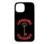 Attic Digger Vintage Antique Treasure Hunter Skeletons Key Coque pour iPhone 15