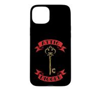 Attic Digger Vintage Antique Treasure Hunter Skeletons Key Coque pour iPhone 15 Plus