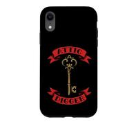 Attic Digger Vintage Antique Treasure Hunter Skeletons Key Coque pour iPhone XR