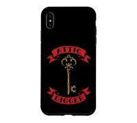 Attic Digger Vintage Antique Treasure Hunter Skeletons Key Coque pour iPhone XS Max