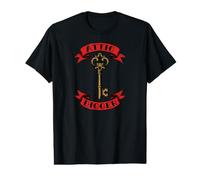 Attic Digger Vintage Antique Treasure Hunter Skeletons Key T-Shirt Graphique avec Valeur