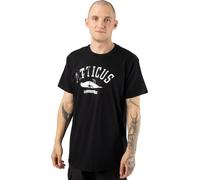 Atticus - T-shirt "Division" pour homme/femme unie HE2955 (L) (Noir)