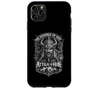 Attila Le Hun, Le fléau de Dieu, Portrait de Guerrier, Dark Art Coque pour iPhone 11 Pro Max