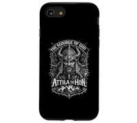 Attila Le Hun, Le fléau de Dieu, Portrait de Guerrier, Dark Art Coque pour iPhone SE (2020) / 7/8