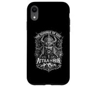 Attila Le Hun, Le fléau de Dieu, Portrait de Guerrier, Dark Art Coque pour iPhone XR
