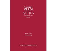Attila: Vocal score