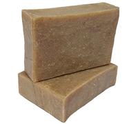 ATTIS Savon Naturel Fait Main Moringa (1pc) Végétalien Avec Beurre de Karité, Huile Essentielle de Pamplemousse et Poudre de Moringa