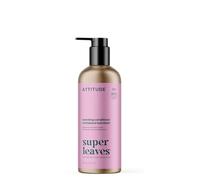 ATTITUDE Après-Shampoing Hydratant, Menthe & Orange Douce, huiles essentielles, végan, à base de plantes, bouteille aluminium, cheveux secs et abîmés, 473 mL