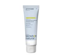 ATTITUDE Après-Shampoing Ultra Doux pour Cuir Chevelu Sec et Sensible, à l’Avoine Apaisante, Ingrédients d’Origine Naturelle, Testé Dermatologiquement, Démêlant Végan, Sans Parfum, 240 mL