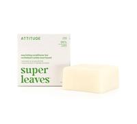 ATTITUDE Après-Shampooing Solide Nourrissant, Cheveux Secs & Abîmés, Origine Naturelle, Végane, Extrait d'Huile d'Avocat & Beurre de Karité, Parfum Poire & Ambre, 85 g