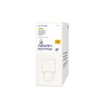 ATTITUDE Assouplissant Liquide, à Base de Plantes et Végan, Compatible HE, Lessive d’Origine Naturelle, Zeste d’Agrumes, Éco-Recharge, 80 Brassées, 2 L
