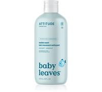 Attitude Baby Leaves Bubble Wash bain moussant pour bébé 473 ml