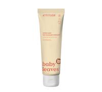 ATTITUDE Bain Moussant et Gel Lavant pour Bébé, Certifié EWG, Testé Dermatologiquement, à Base d’Ingrédients Végétaux et Minéraux, Végan, Nectar de Poire, 240 mL
