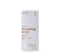 ATTITUDE Barre de Beurre Corporel Grossesse, peau sèche et étirée, certifiée EWG, sans plastique, soins maternité véganes, Rose & Huile d’Argan, 85 g