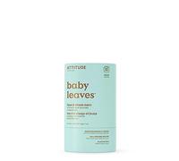 ATTITUDE Baume Visage et Joues Bébé en Barre, certifié EWG, sans plastique, testé dermatologiquement, ingrédients d’origine naturelle, végan, sans parfum, 30 g