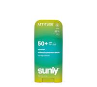 ATTITUDE Crème Solaire Minérale SPF 50, Large Spectre à l’Oxyde de Zinc, Vérifié EWG, Non Nano, Léger pour Visage et Corps, Végan, Sans Odeur, 60 g