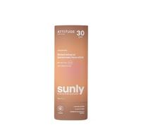 Attitude Bâton solaire visage teinté minéral SPF30 oxyde de zinc sans parfum 20 g