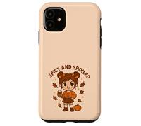Attitude d'automne audacieuse épicée et gâtée Coque pour iPhone 11