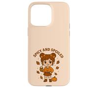Attitude d'automne audacieuse épicée et gâtée Coque pour iPhone 15 Pro Max
