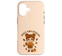 Attitude d'automne audacieuse épicée et gâtée Coque pour iPhone 16