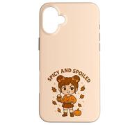 Attitude d'automne audacieuse épicée et gâtée Coque pour iPhone 16 Plus