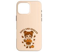 Attitude d'automne audacieuse épicée et gâtée Coque pour iPhone 16 Pro Max