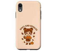 Attitude d'automne audacieuse épicée et gâtée Coque pour iPhone XR