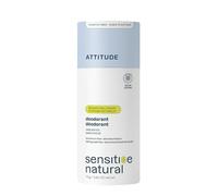 ATTITUDE Déodorant Sans Bicarbonate pour Peaux Sensibles à L’Avoine, Certifié EWG, Sans Aluminium, Sans Plastique, Sans Parfum, 75 g