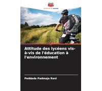 Attitude des lycéens vis-à-vis de l'éducation à l'environnement